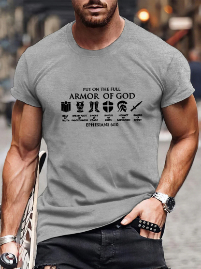 Put On The Full Armor Of God Christian Tee