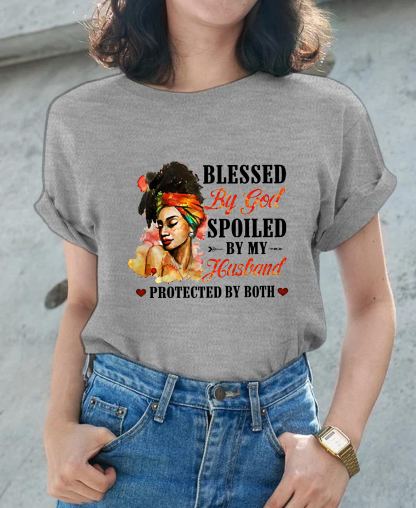 Blessed By God Women Tee