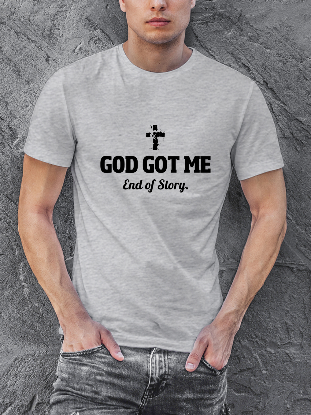 [Copy]Jesus Never Tapped Out Christian Tee