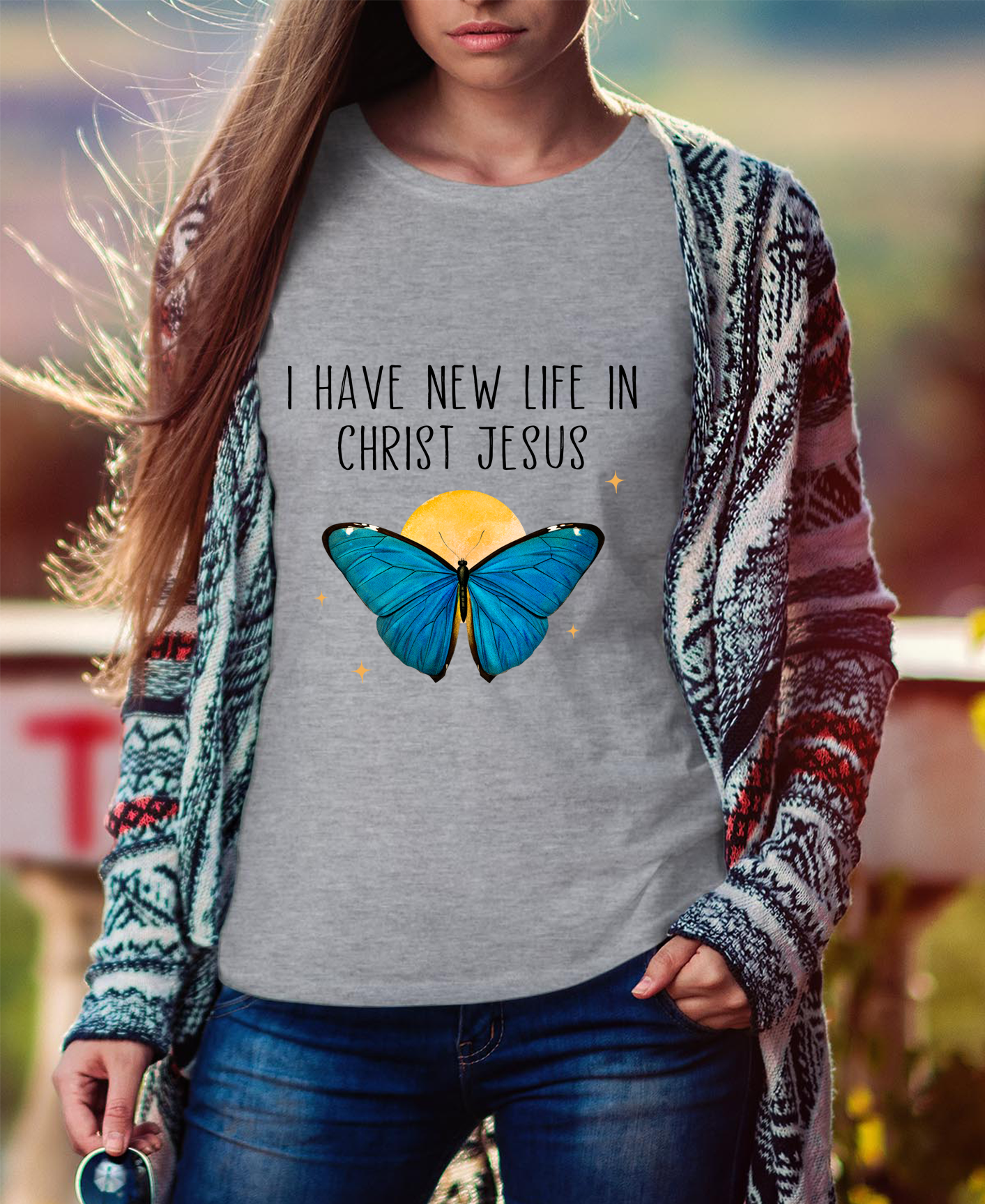 I Have New Life In Christ Jesus Women Tee