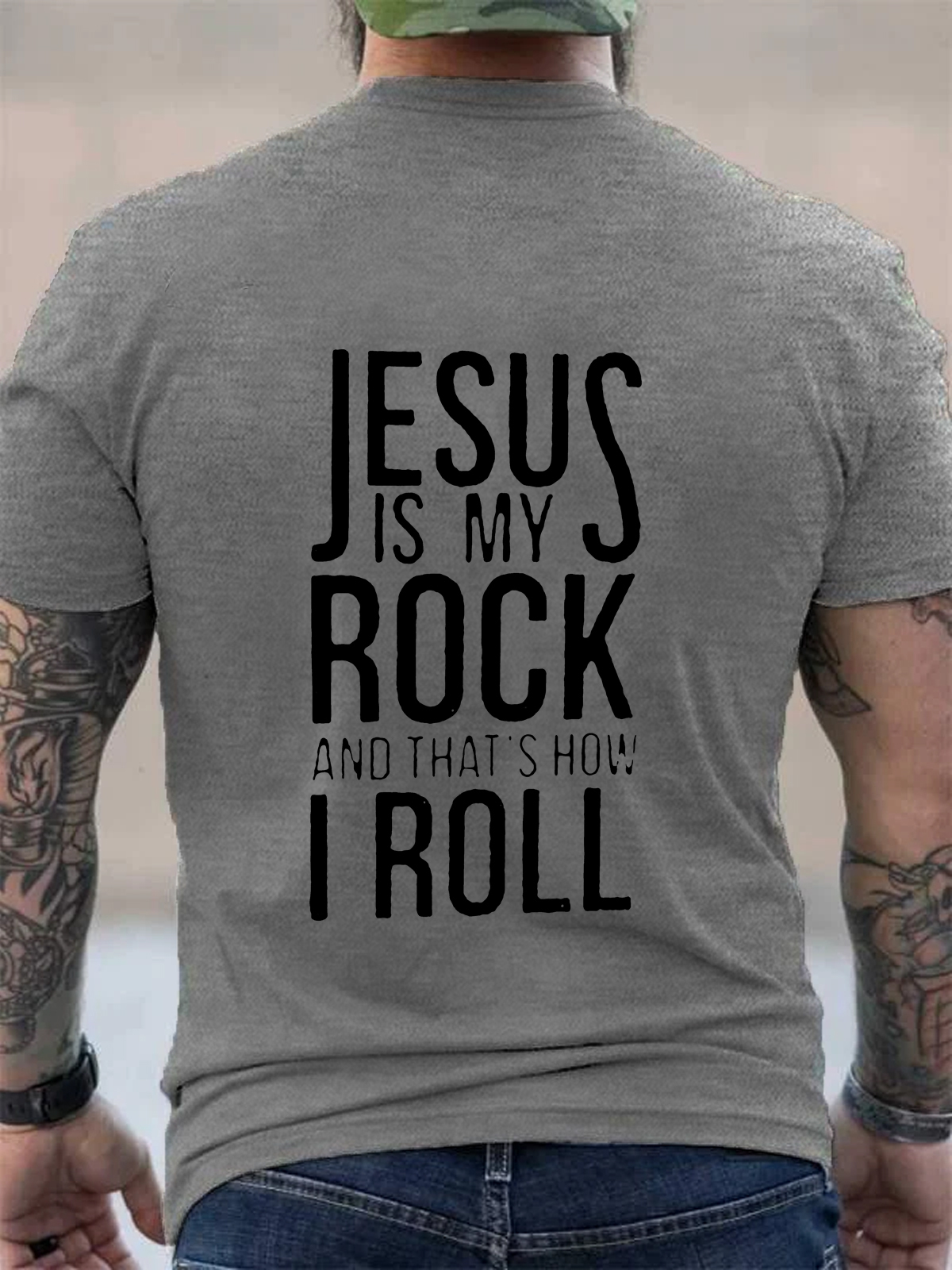 Jesus Is My Rock Tee