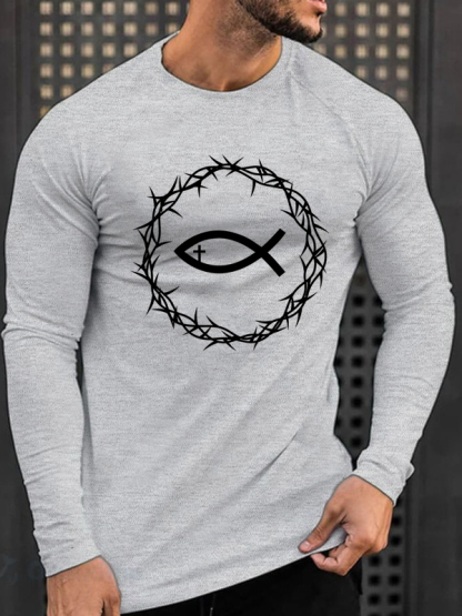 Fish Thorn Flower Long Sleeve