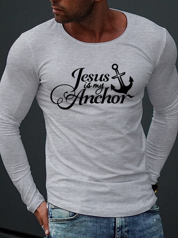 Jesus Is My Anchor Long Sleeve 