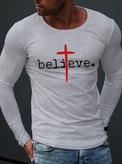 Believe Cross Long Sleeve