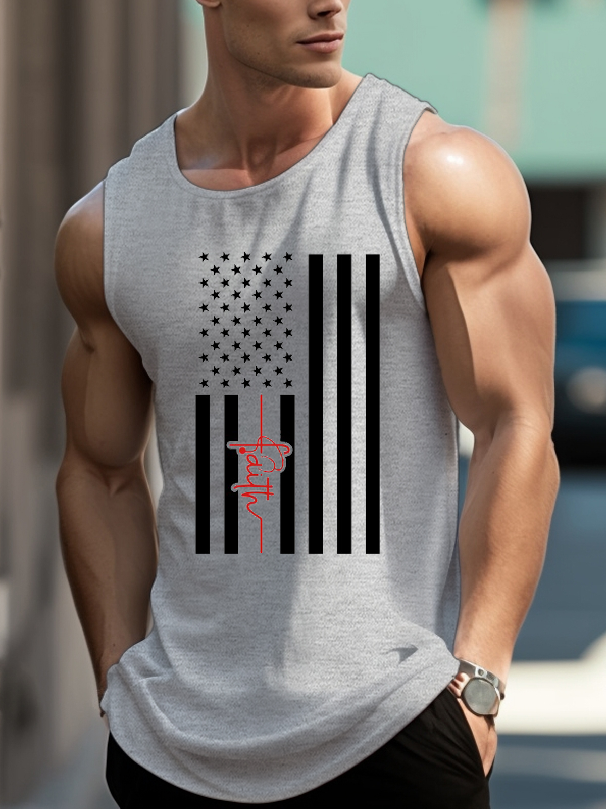 Faith Flag Vest