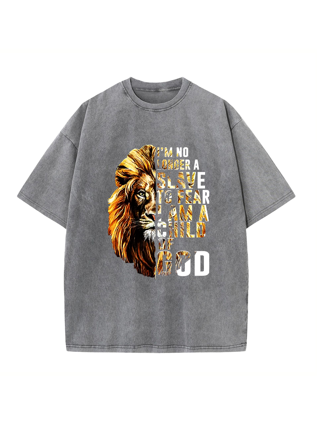 I Am a Child of God Washed T-shirt