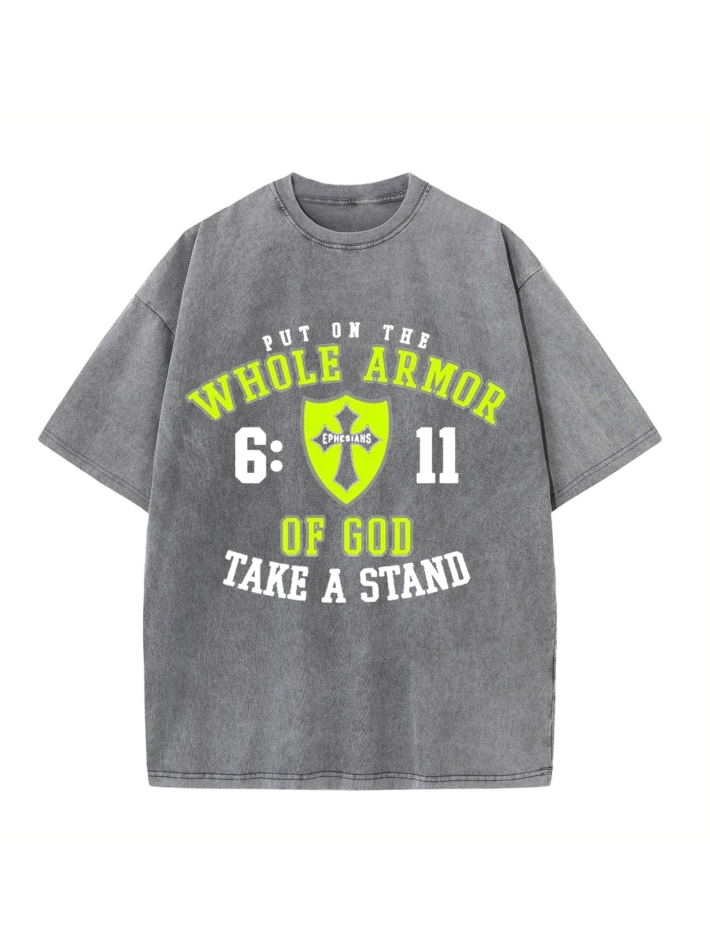 Put On The Whole Armor Of God Washed Tee