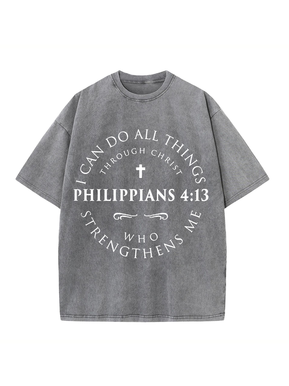 [Copy]Man Of God Chrsitian Washed T-shirt