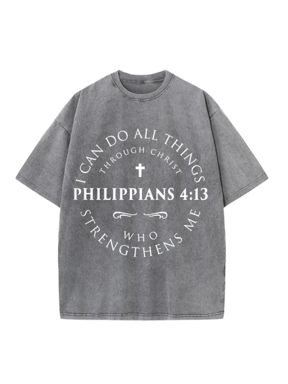[Copy]Man Of God Chrsitian Washed T-shirt
