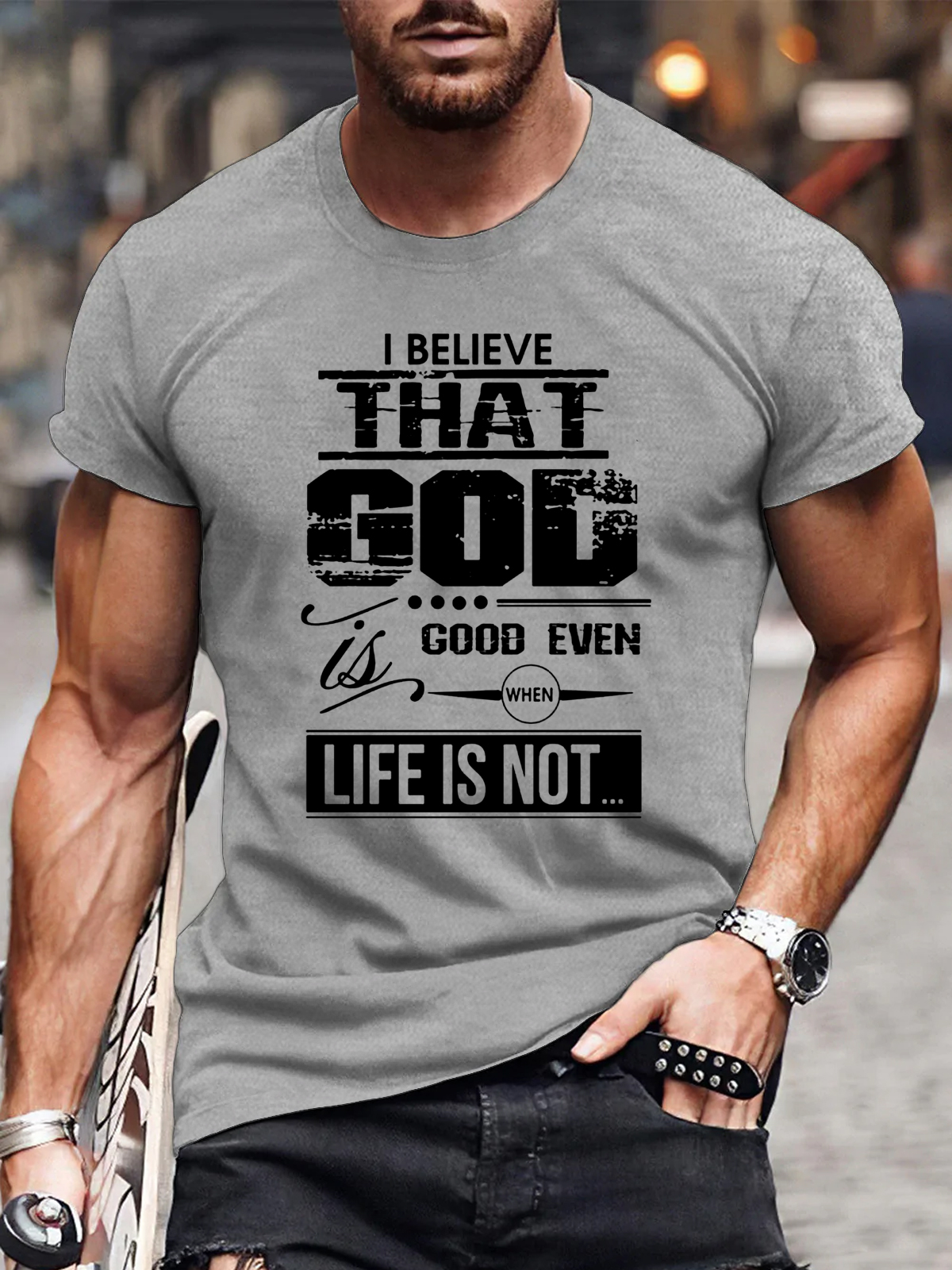 I Believe That God Tee