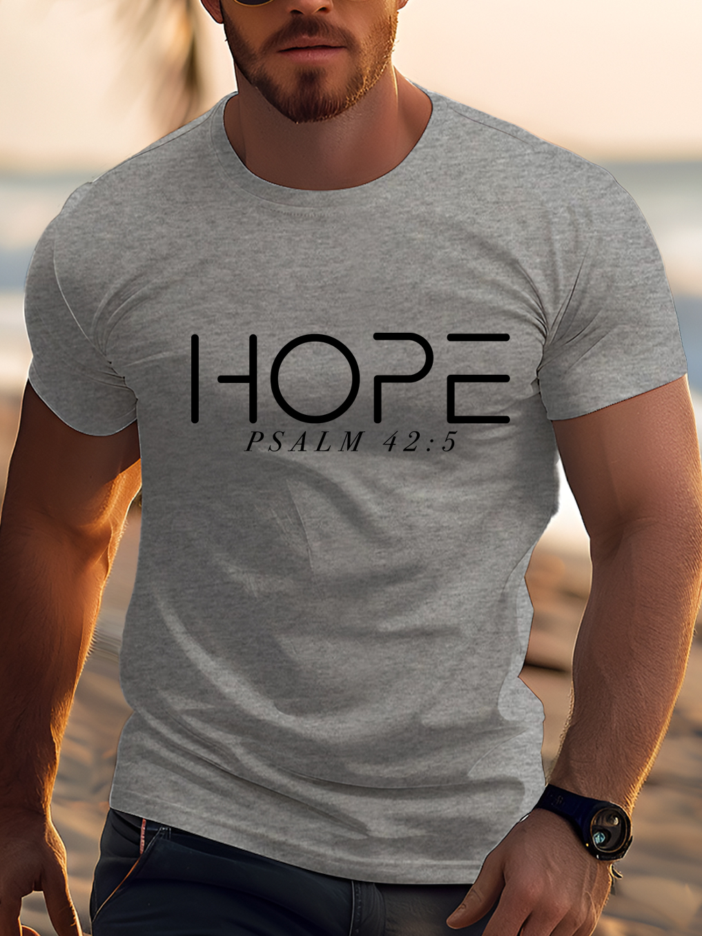 Hope Psalm 42:5 T-Shirt