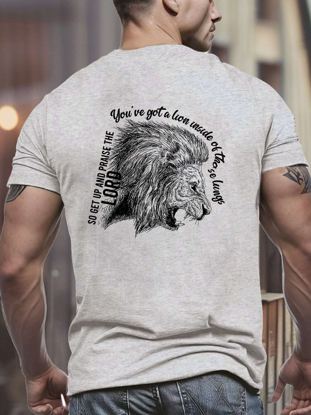 Get Up And Praise The Lord Tee