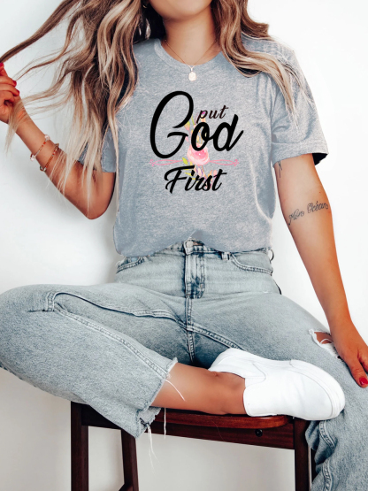 Put God First Women Tee