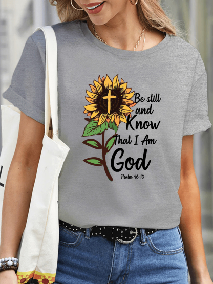 Be Still And Know That I Am Women Tee