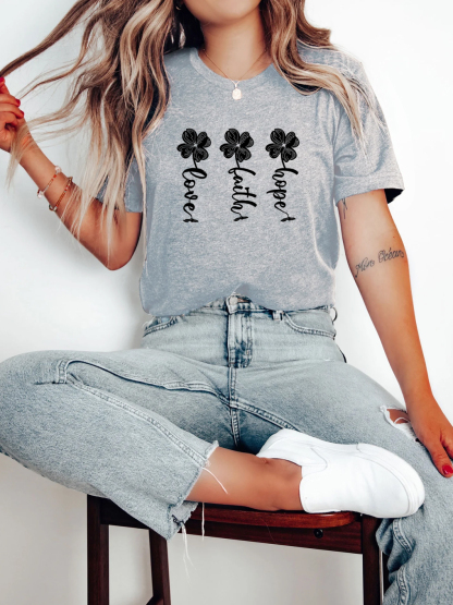 Faith Love Hope Women T-shirt