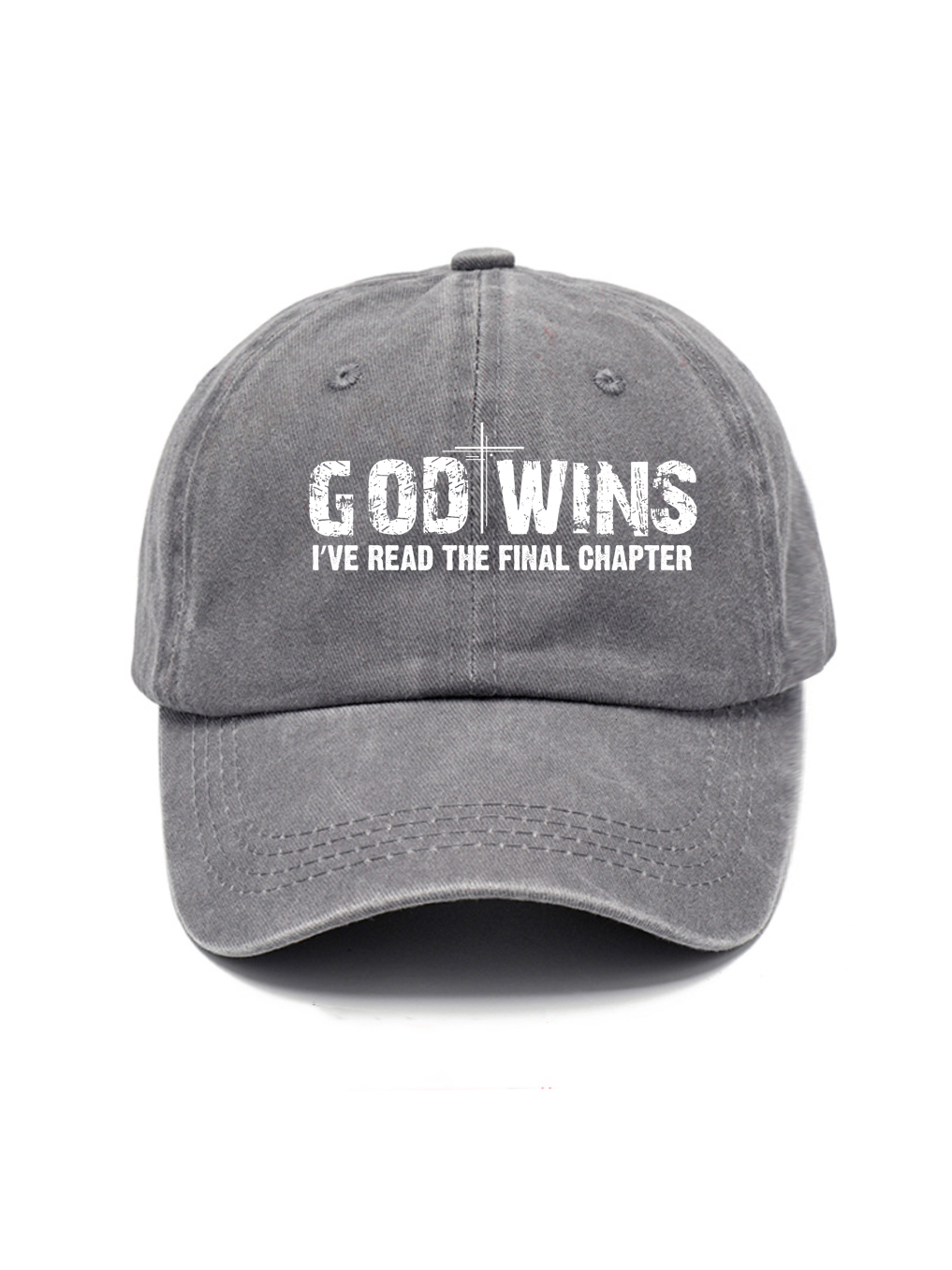 God Wins Washed Hat