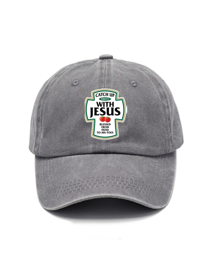 [Copy]God Wins Washed Hat