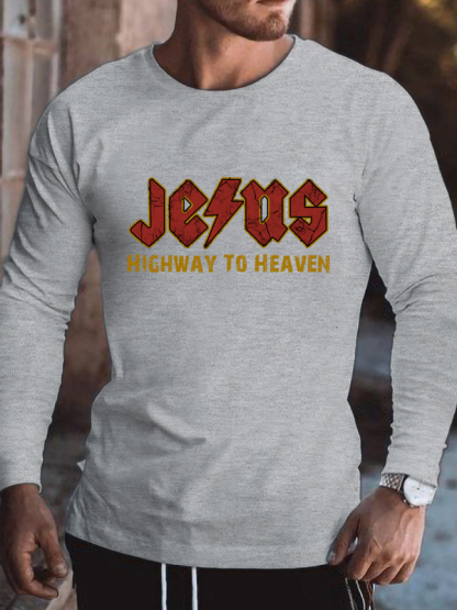 Jesus Highway To Heaven Long Sleeve