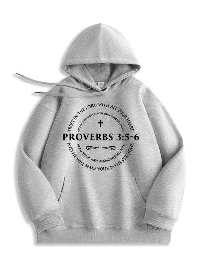 Proverbs 3:5-6 Hoodie