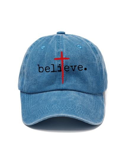 Believe Jesus Washed Hat