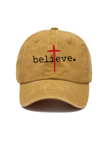 Believe Jesus Washed Hat