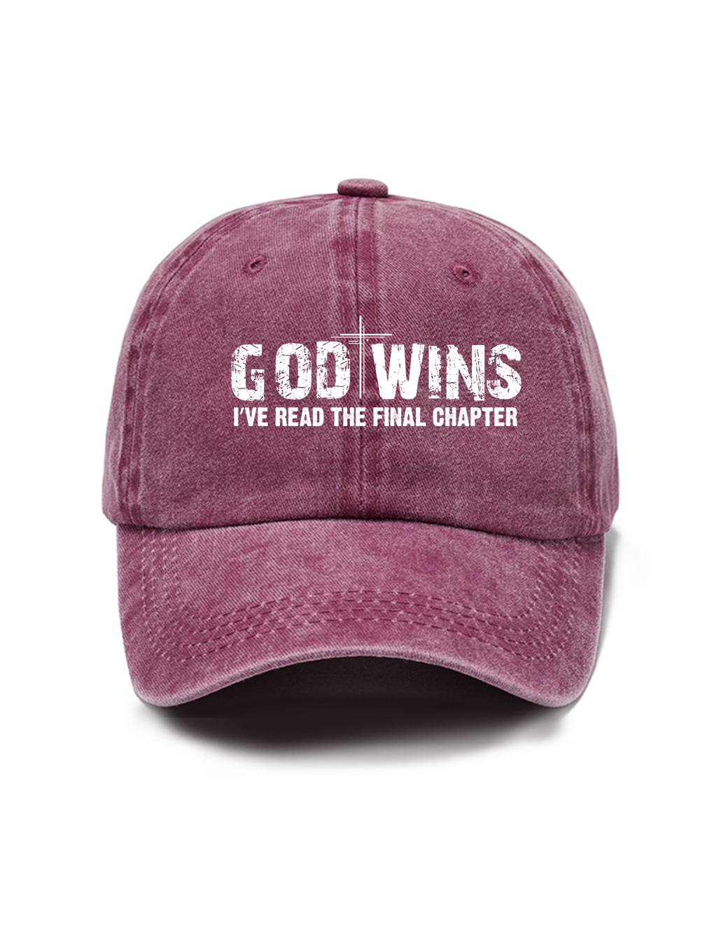 God Wins Washed Hat