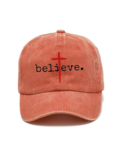Believe Jesus Washed Hat