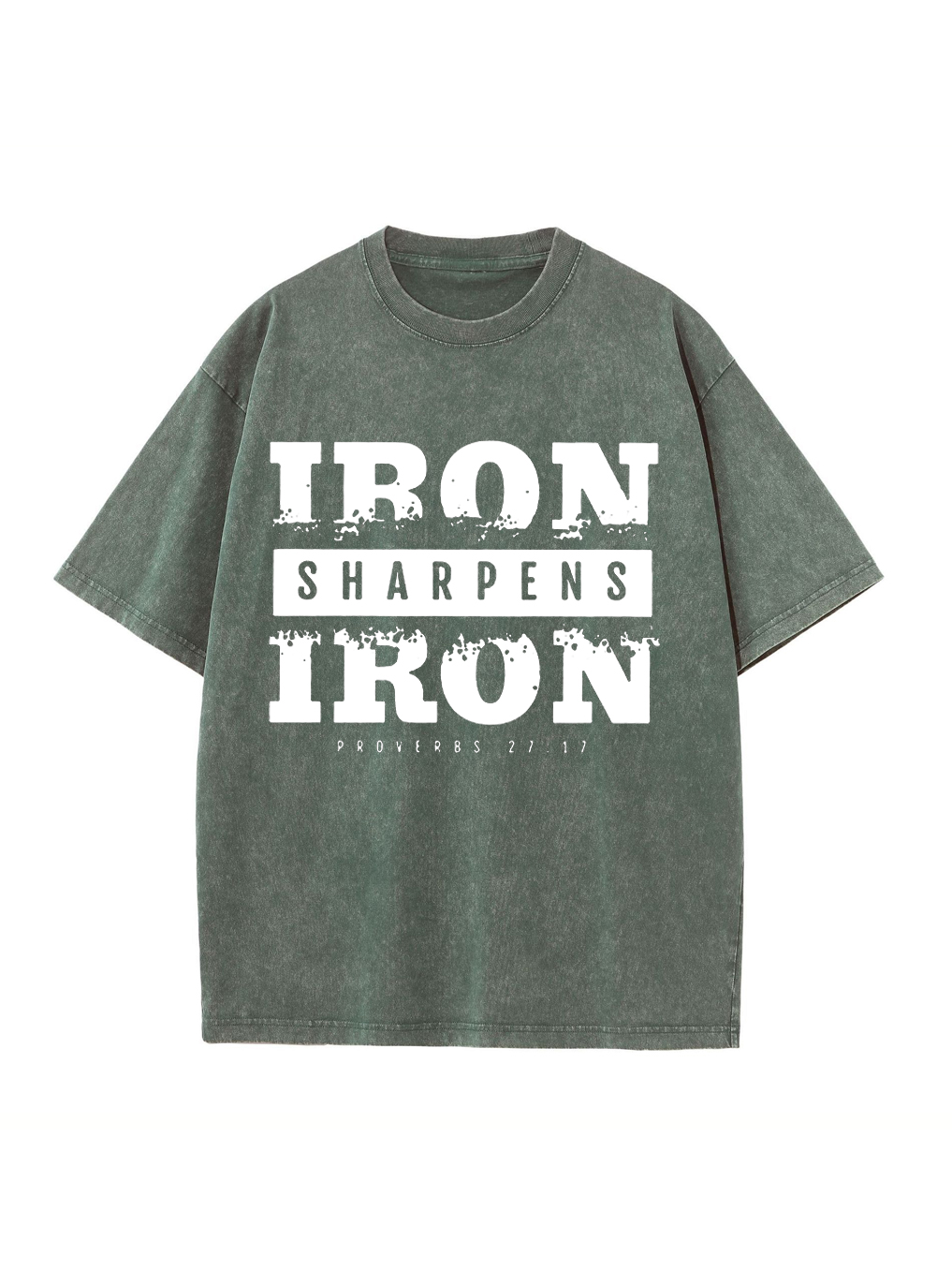 Iron Sharpens Iron Washed T-shirt