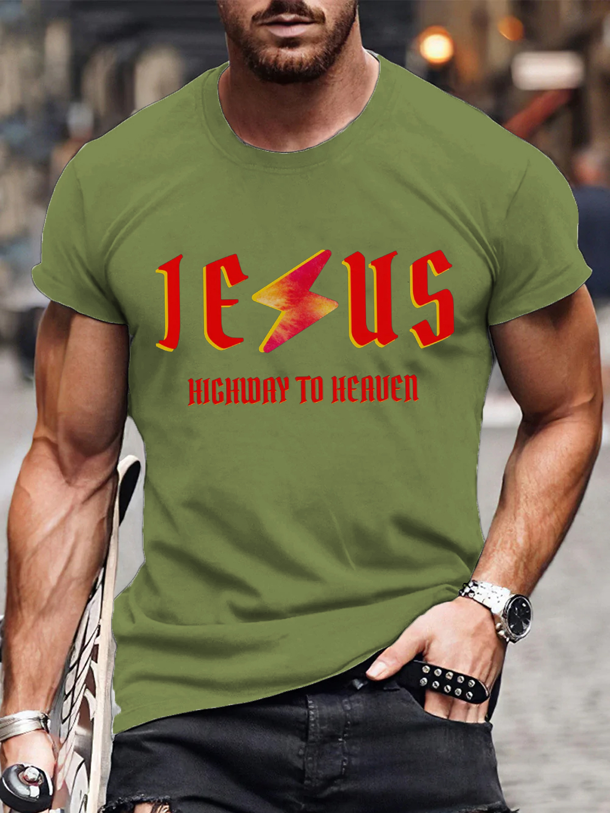Jesus Highway To Heaven T-shirt