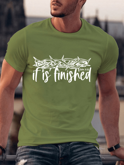 If Is Finished Tee