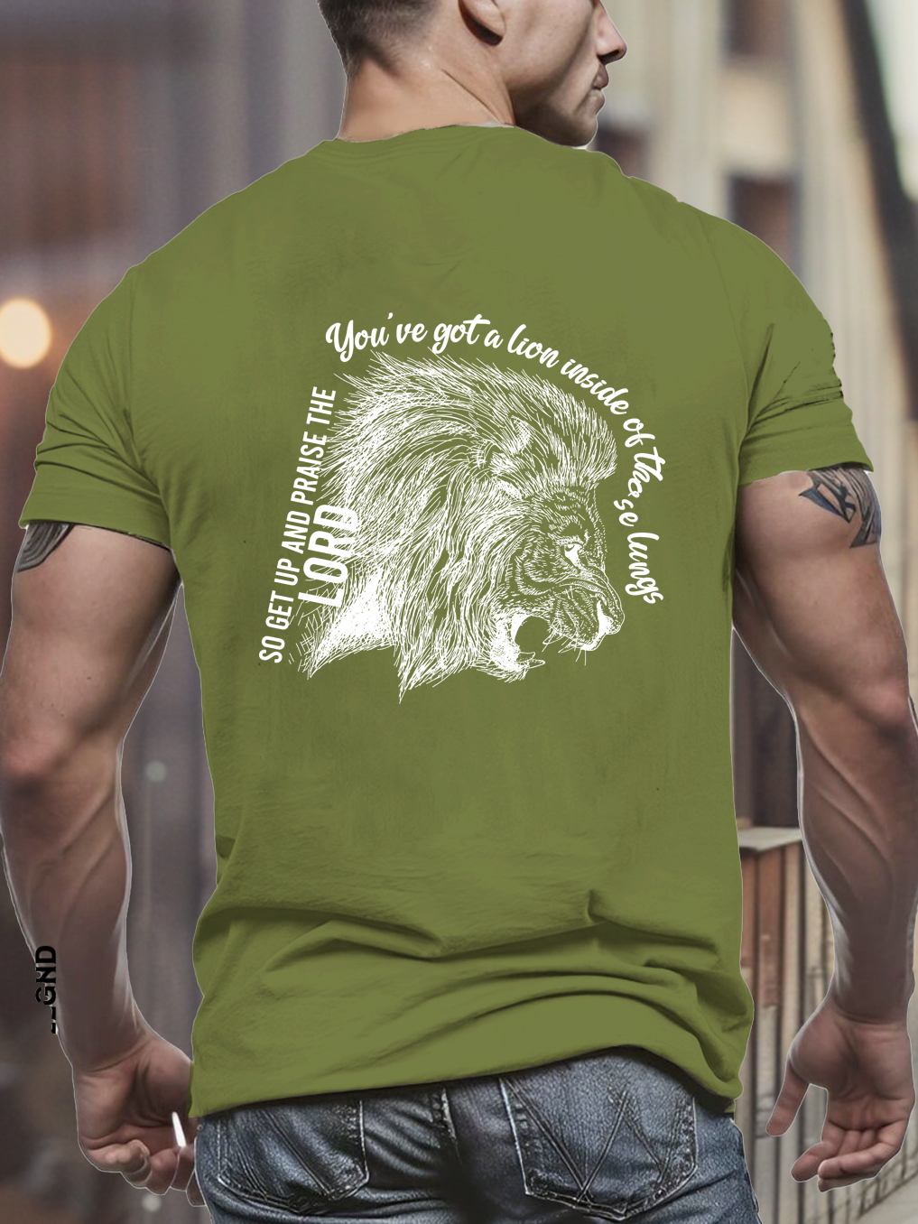 Get Up And Praise The Lord Tee