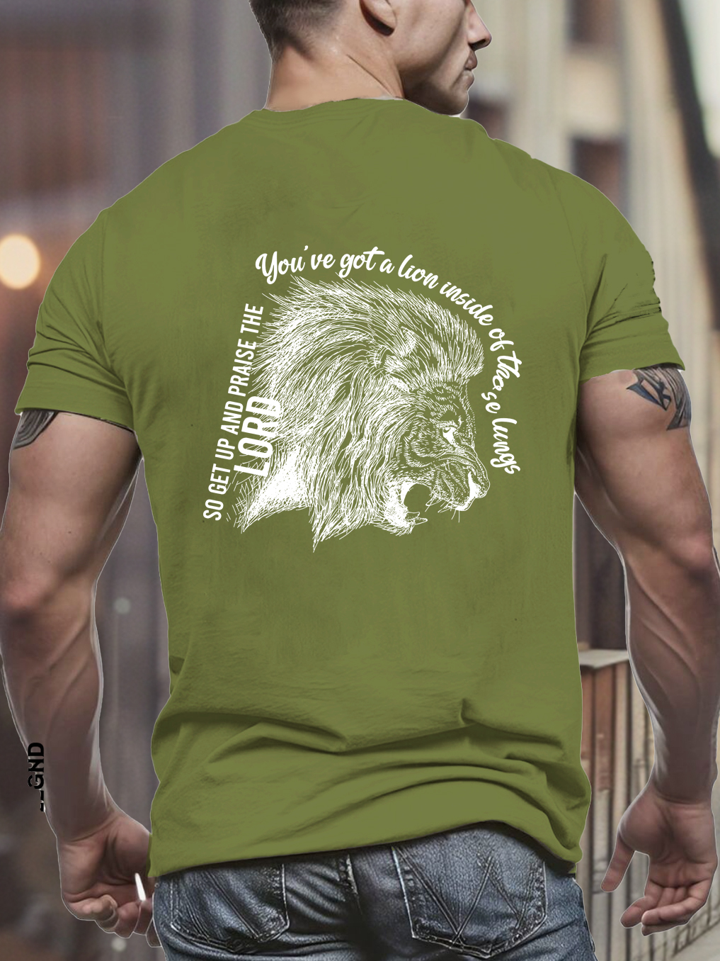 Get Up And Praise The Lord Tee