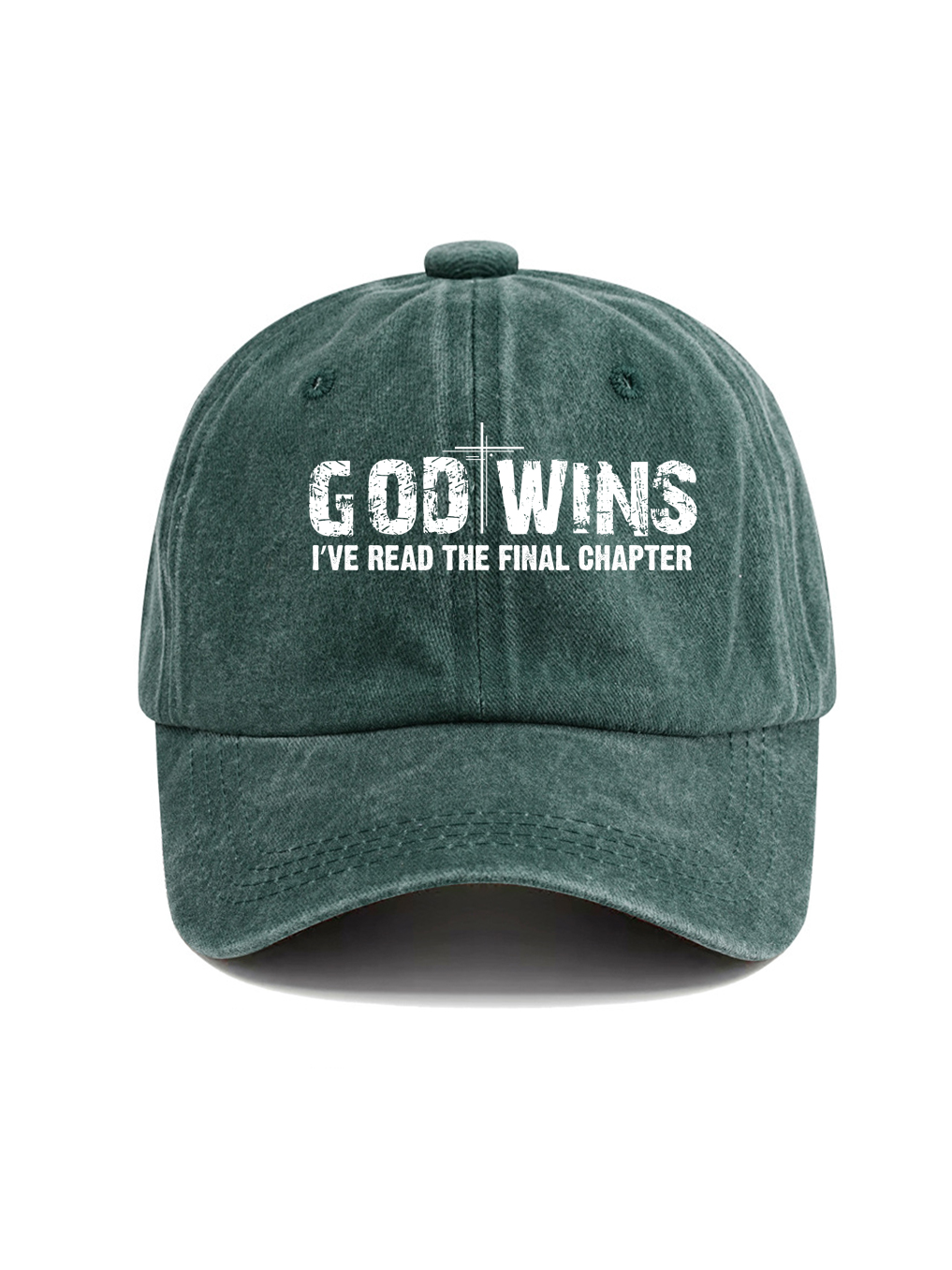 God Wins Washed Hat