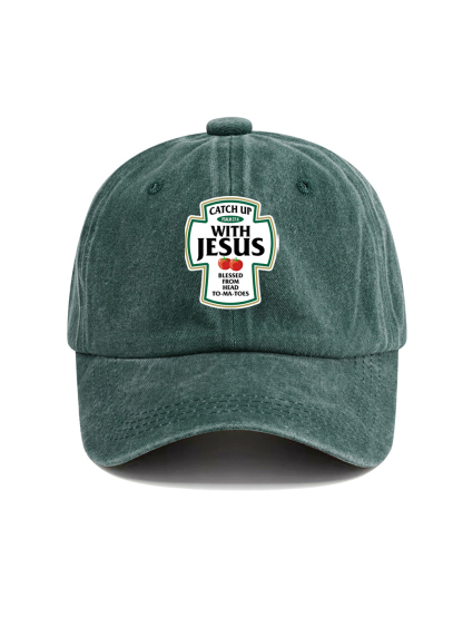 [Copy]God Wins Washed Hat