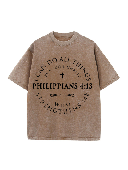 [Copy]Man Of God Chrsitian Washed T-shirt