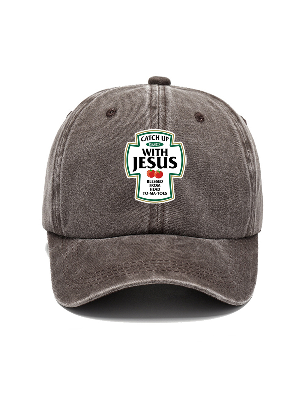 [Copy]God Wins Washed Hat