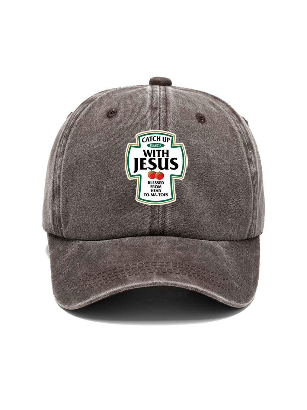 [Copy]God Wins Washed Hat