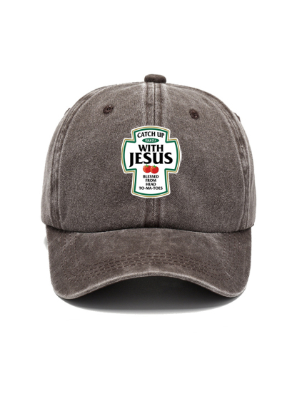 [Copy]God Wins Washed Hat