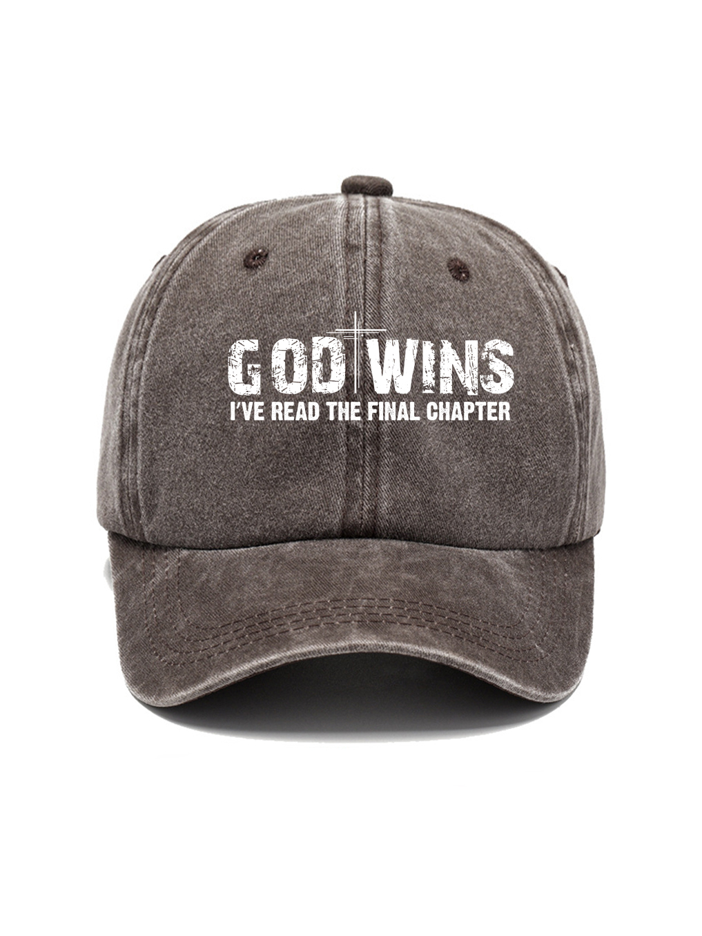 God Wins Washed Hat