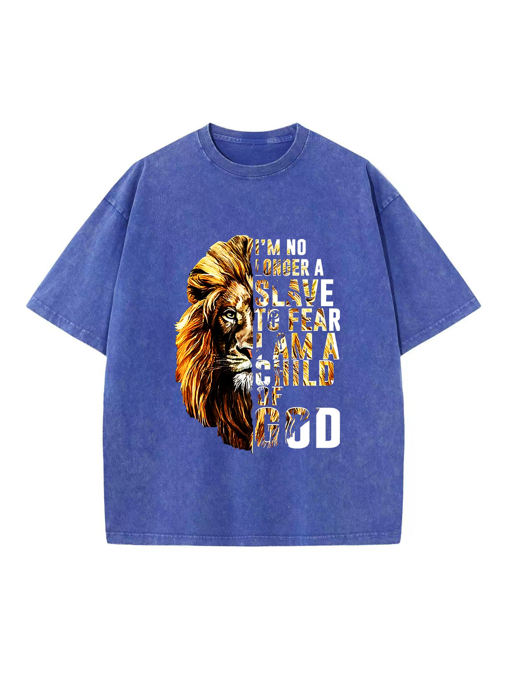 I Am a Child of God Washed T-shirt