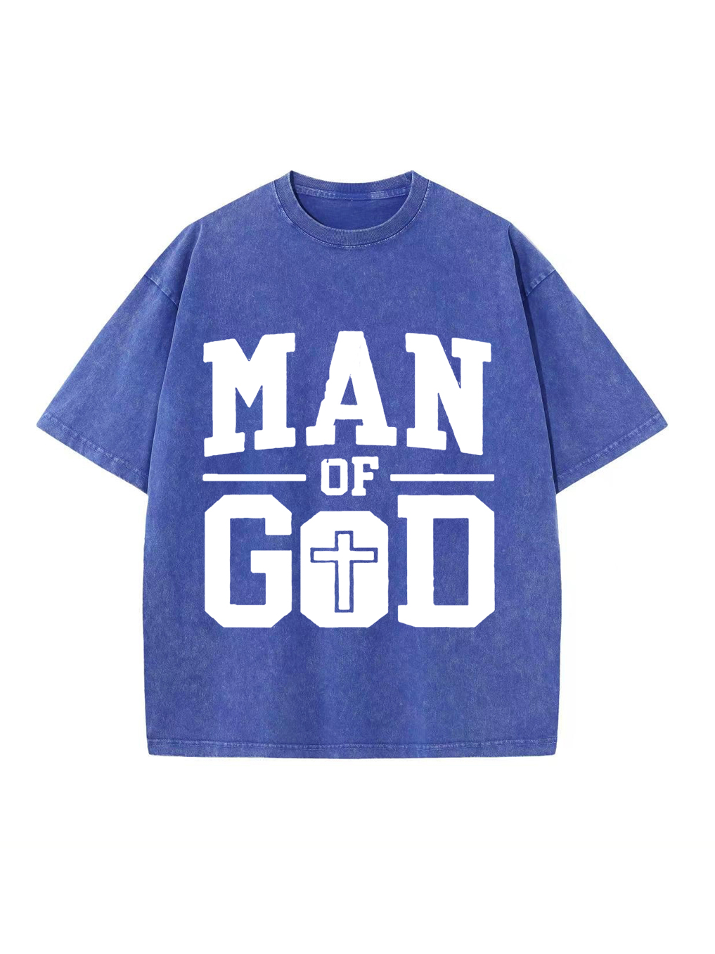 Man Of God Washed Tee
