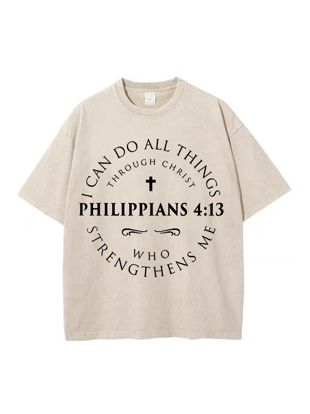 [Copy]Man Of God Chrsitian Washed T-shirt