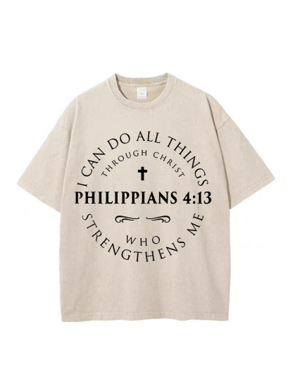 [Copy]Man Of God Chrsitian Washed T-shirt