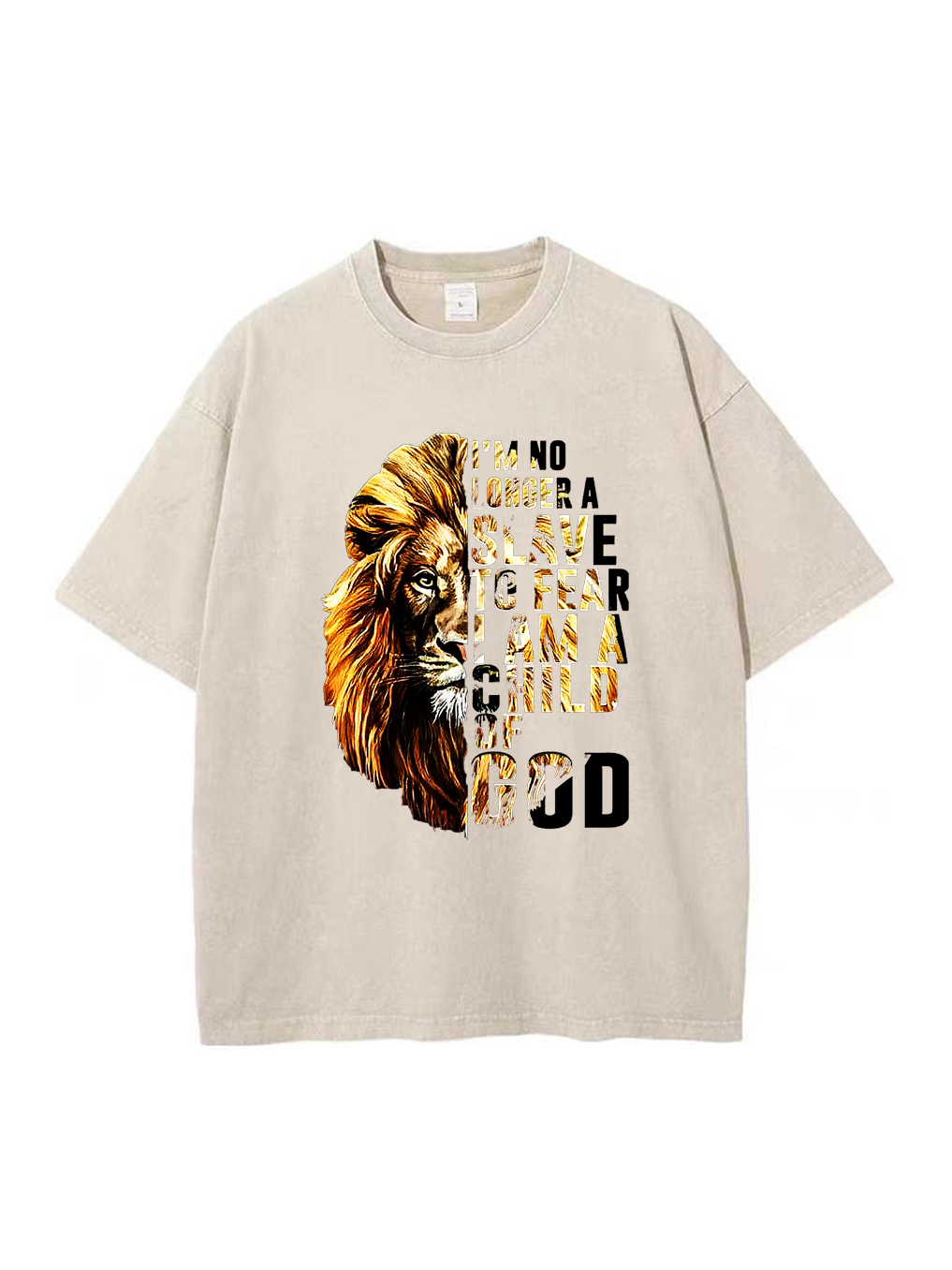 I Am a Child of God Washed T-shirt