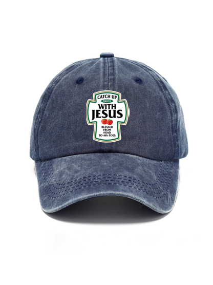 [Copy]God Wins Washed Hat