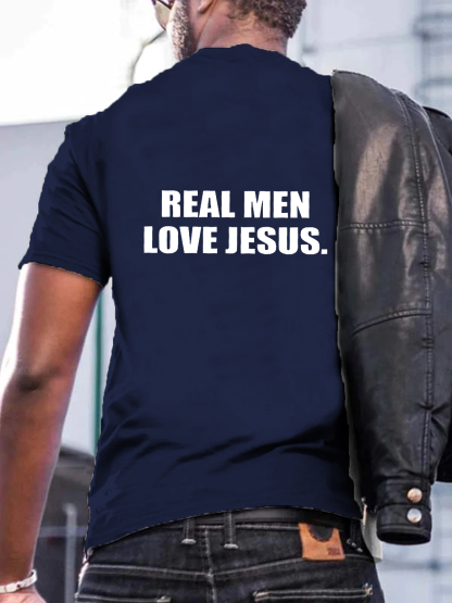 Real Men Love Jesus Tee