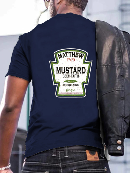 Mustard Seed Faith Moves Mountains Tee