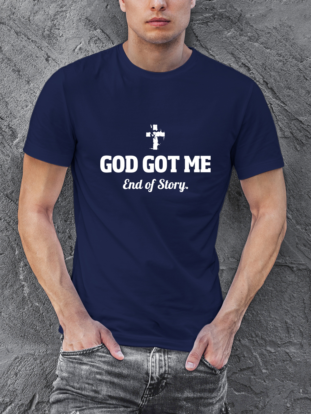 [Copy]Jesus Never Tapped Out Christian Tee