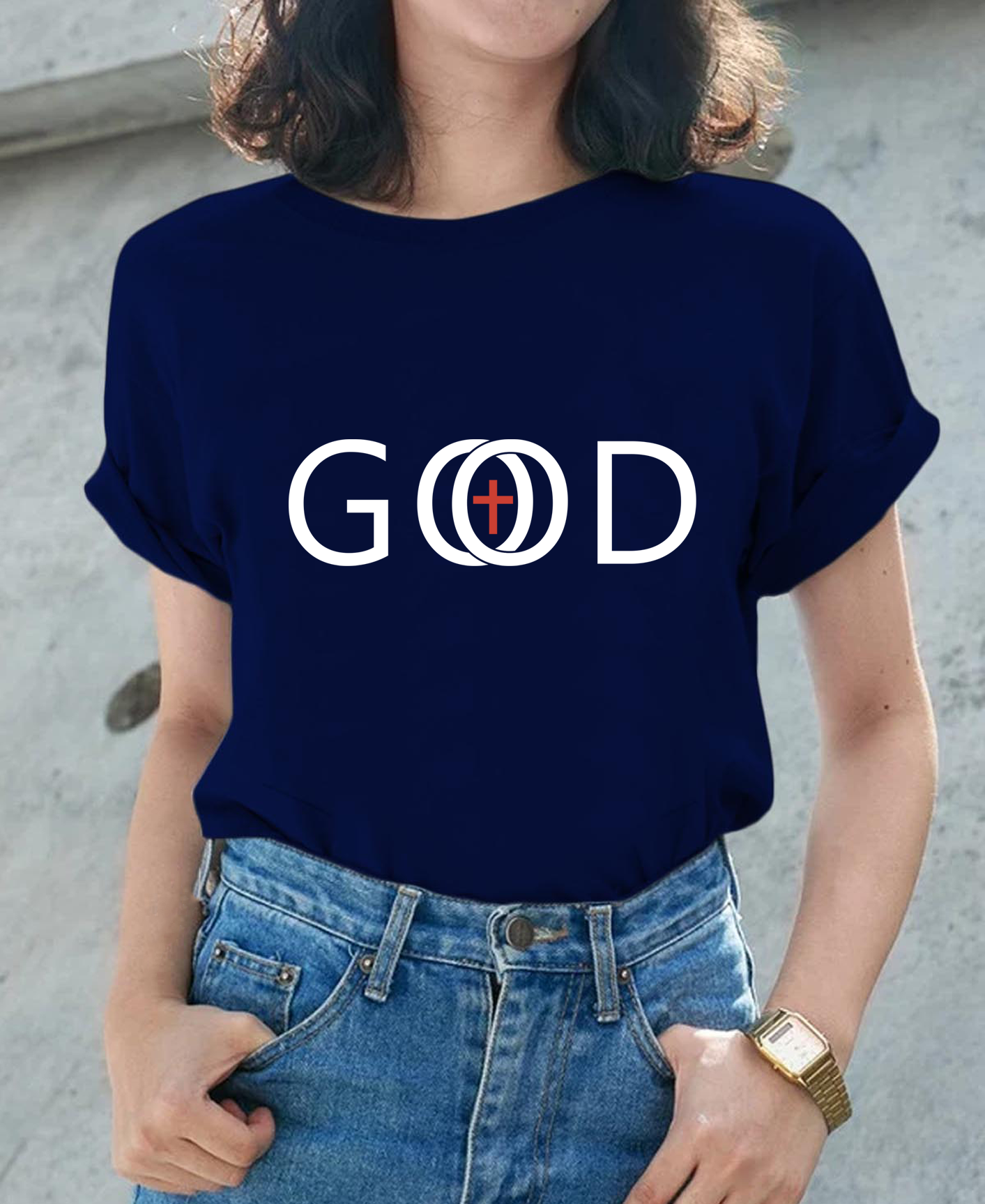 God Cross Women Tee