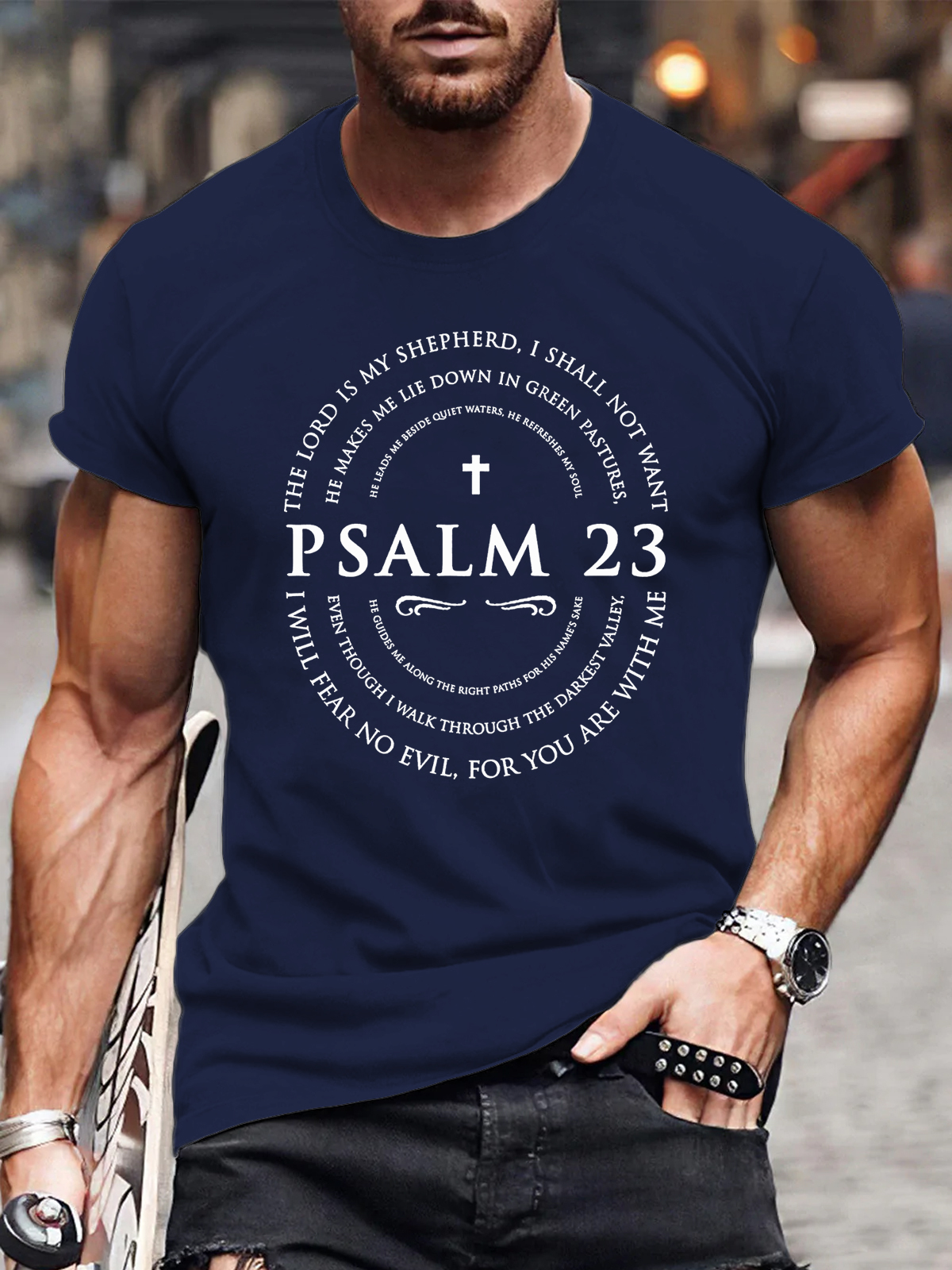 The Lord Is My Shepherd PSALM 23 Tee